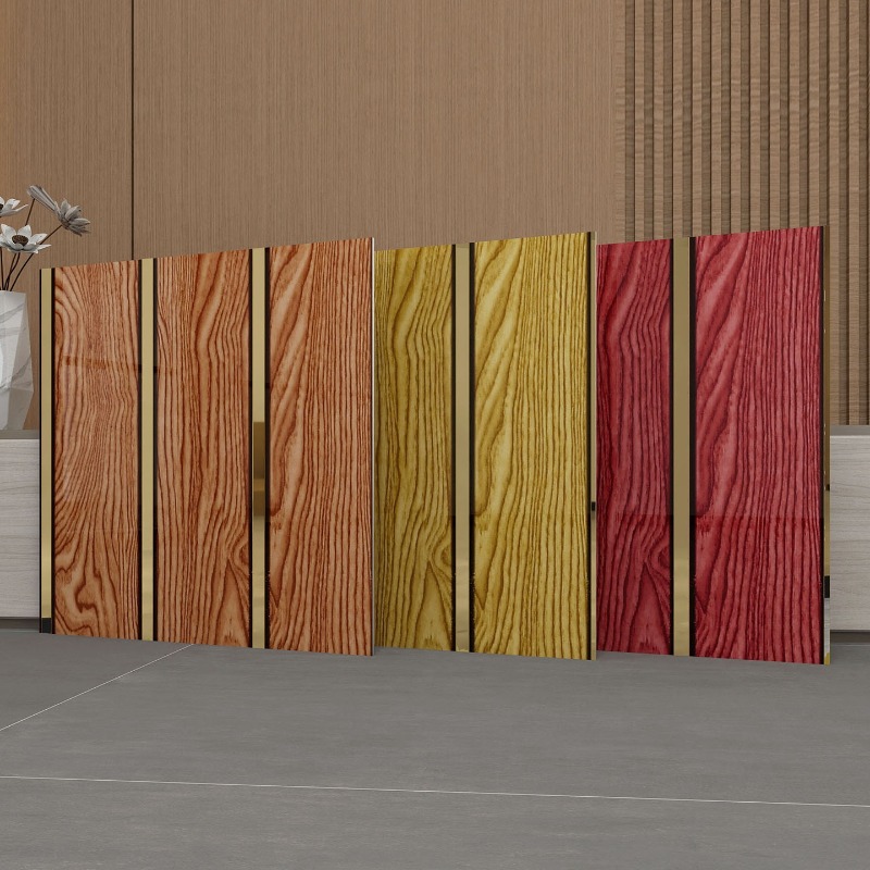 Pvc Panel Background - Painéis de Parede de Madeira Luxuosos